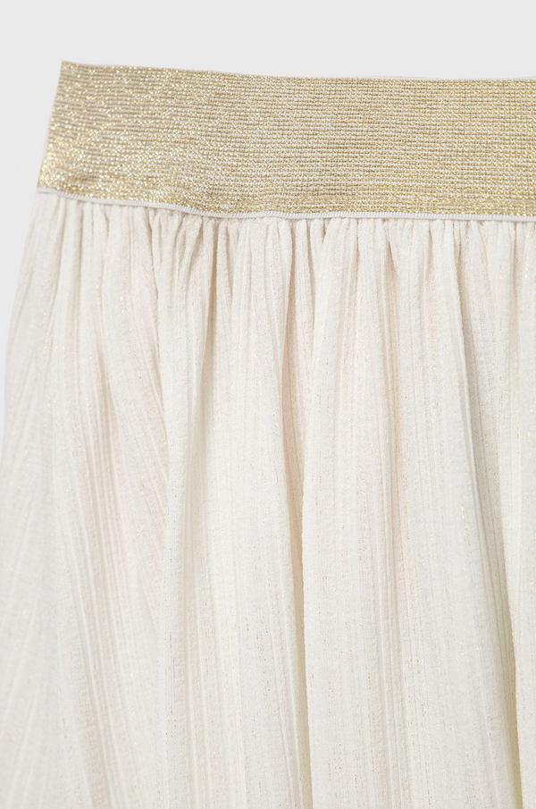 Dětská sukně Birba&Trybeyond bílá barva, maxi, áčková