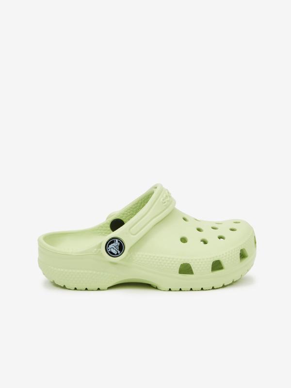 Crocs Pantofle dětské Zelená