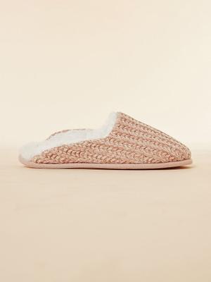 Pantofle Etam New Jina růžová barva
