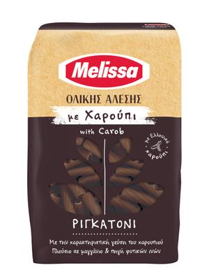 MELISSA Celozrnné Rigatoni s karobem 400 g