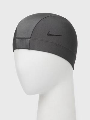 Plavecká čepice Nike Comfort šedá barva