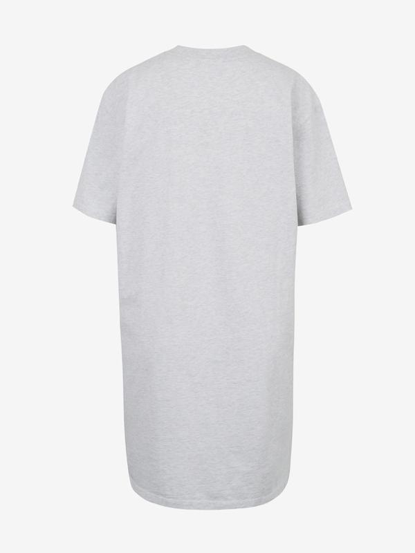 SuperDry Code T-Shirt Dress Šaty Šedá