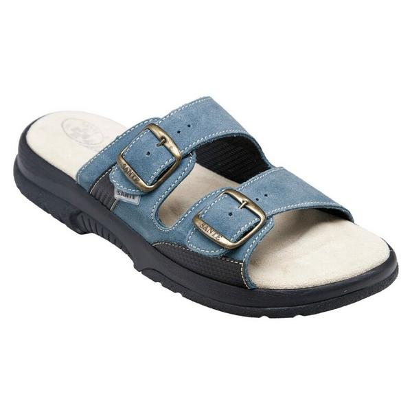 SANTÉ Pánské pantofle modré 1 pár, Velikost obuvi: 47