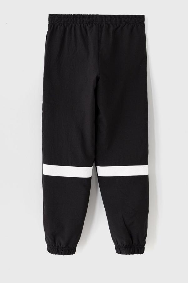 Dětské kalhoty Nike Kids černá barva, hladké
