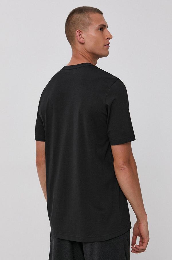 Bavlněné tričko adidas Performance GR3880 černá barva, s potiskem