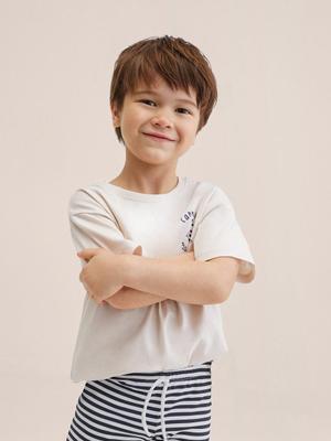 Dětské plavkové šortky Mango Kids Nauticbb tmavomodrá barva