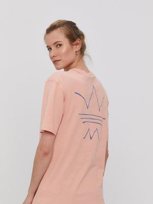 Tričko adidas Originals GN3282 dámské, růžová barva