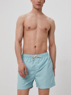 Plavkové šortky Selected Homme tyrkysová barva