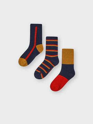 Dětské ponožky Mayoral (3-Pack) červená barva