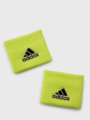 Náramky adidas Performance (2-pack) HD7326 zelená barva