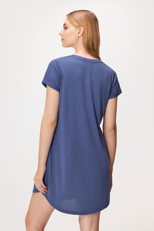 Tričkové šaty Tina modré XS Cotton On