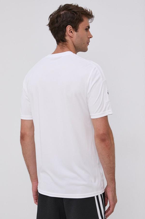 Tričko adidas Performance GN5726 pánské, bílá barva, hladké
