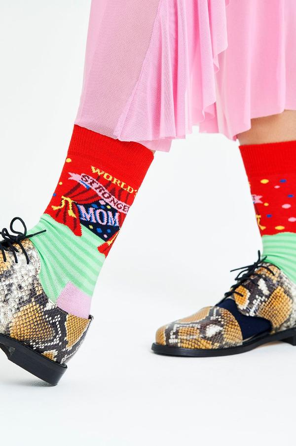 Happy Socks - Ponožky World´s Strongest Mom