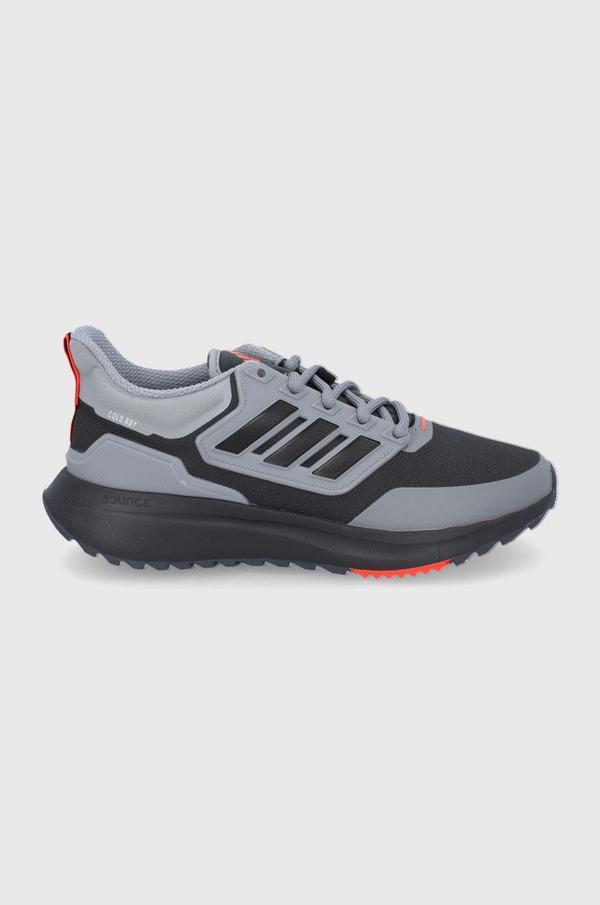Boty adidas H00494 šedá barva