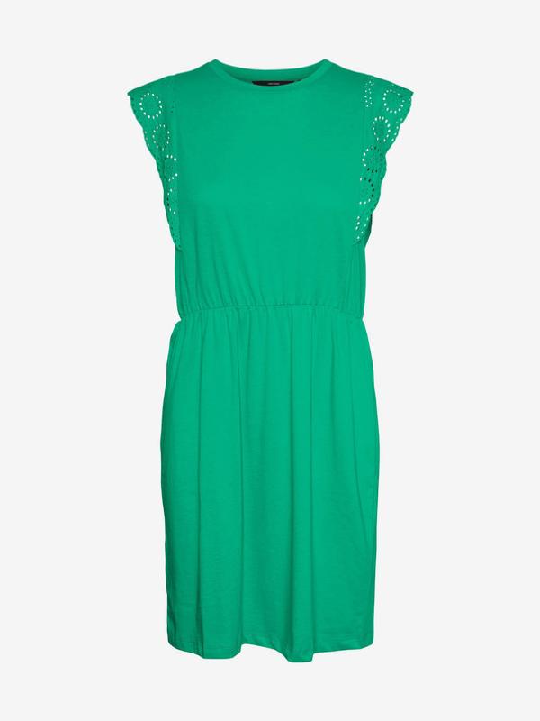 Vero Moda Hollyn Šaty Zelená