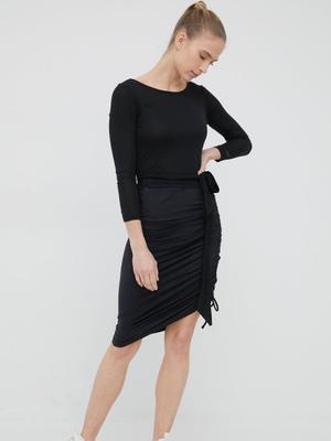 Sukně Calvin Klein Performance černá barva, midi