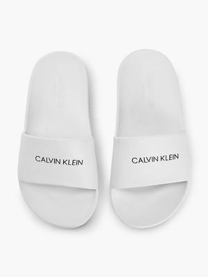 Calvin Klein One Mold Slide Pantofle dětské Bílá