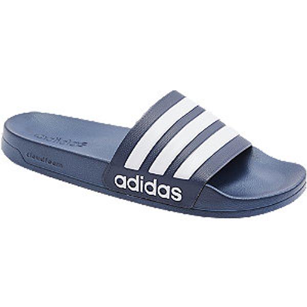 Tmavě modré pantofle Adidas Adilette Shower
