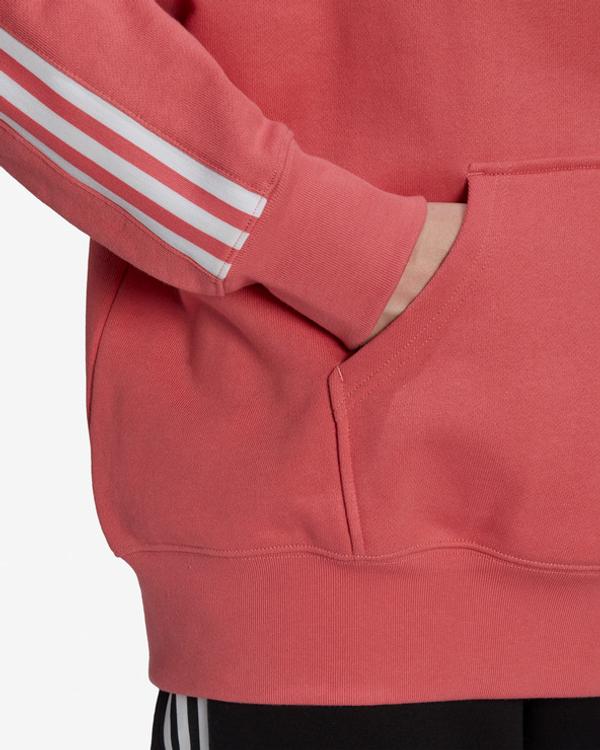 adidas Originals Loungewear Adicolor 3D Trefoil Oversize Mikina Růžová