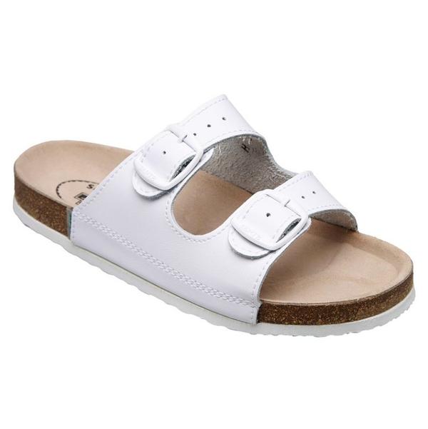 SANTÉ Dámské pantofle bílé 1 pár, Velikost obuvi: 35