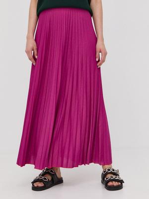 Sukně MAX&Co. růžová barva, maxi, áčková