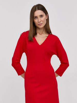 Šaty MAX&Co. červená barva, mini, přiléhavá