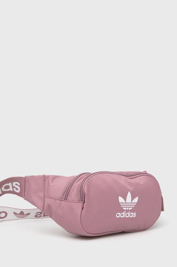 Ledvinka adidas Originals růžová barva