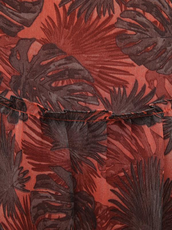 Noisy May Palm Šaty Červená