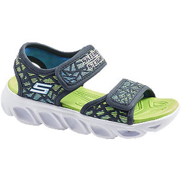 Modro-zelené sandály na suchý zip Skechers