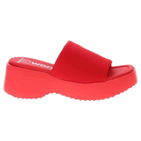 Dámské pantofle Wonders D-9701 rojo 38