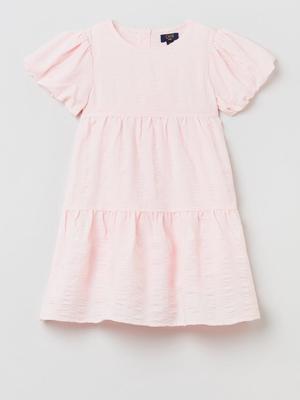 Dívčí šaty OVS růžová barva, mini, áčková