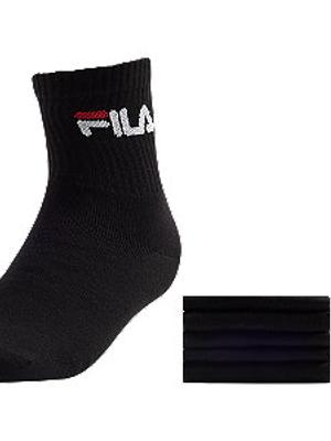 Černé ponožky Fila - 5 párů