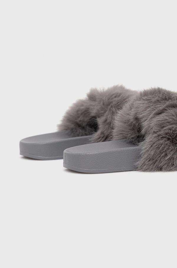 Pantofle Answear Lab šedá barva