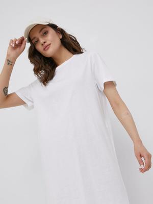 Bavlněné šaty Only bílá barva, mini, jednoduchý