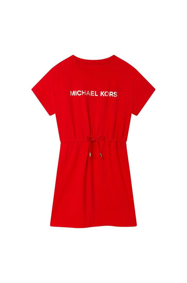 Dívčí šaty Michael Kors červená barva, mini, áčková