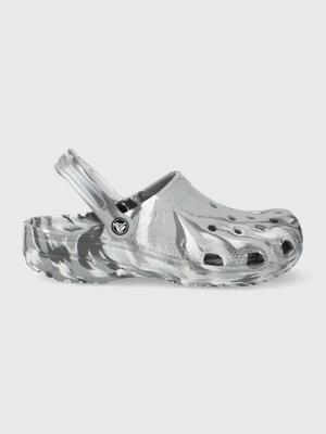 Pantofle Crocs šedá barva