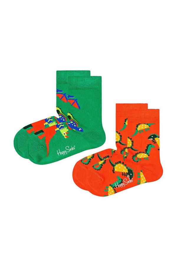 Happy Socks - Dětské ponožky Kids Dinos (2-pak)