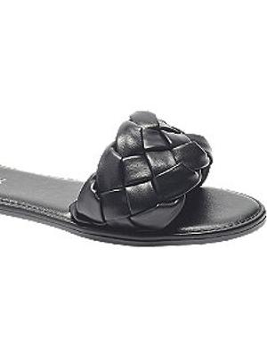 Černé pantofle Catwalk
