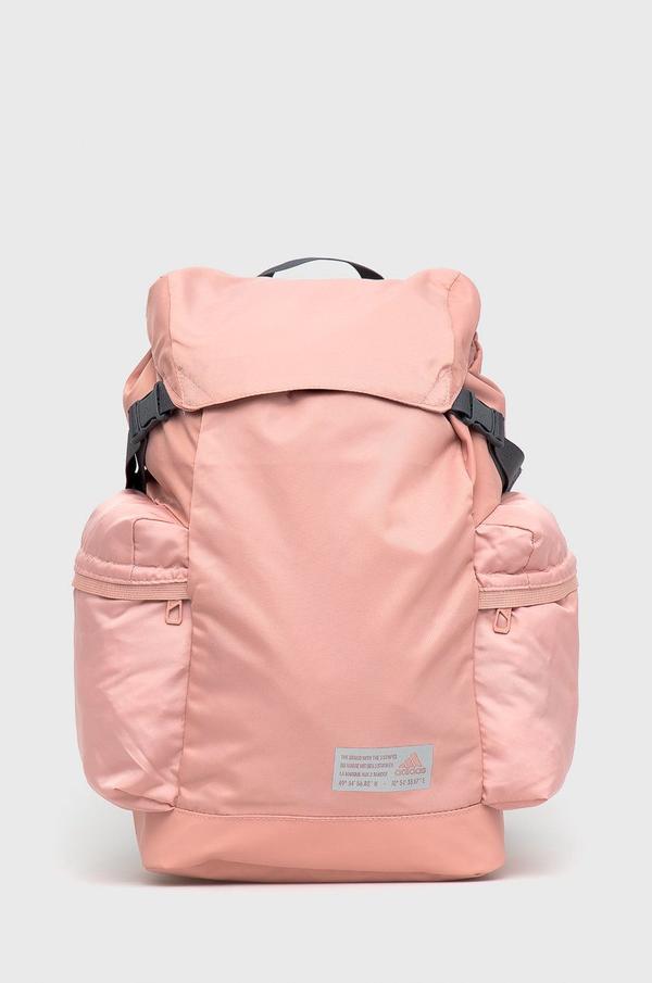 Batoh adidas HA5666 dámský, růžová barva, velký, hladký