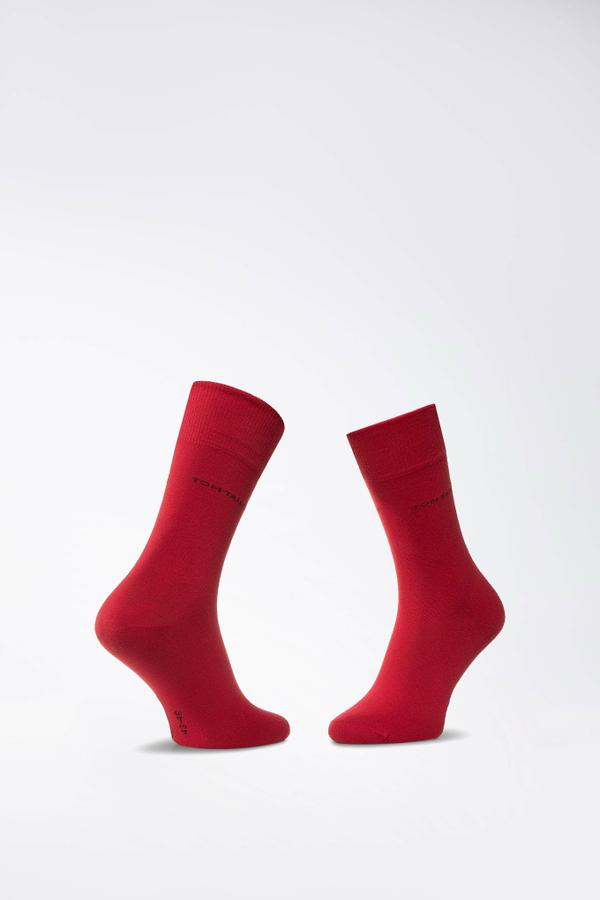 Ponožky Tom Tailor 9002P 43-46 RED/BLUE Elastan,Polyamid,Bavlna