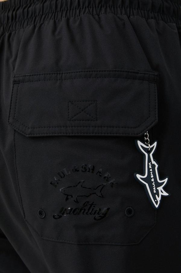 Plavkové šortky Paul&Shark černá barva