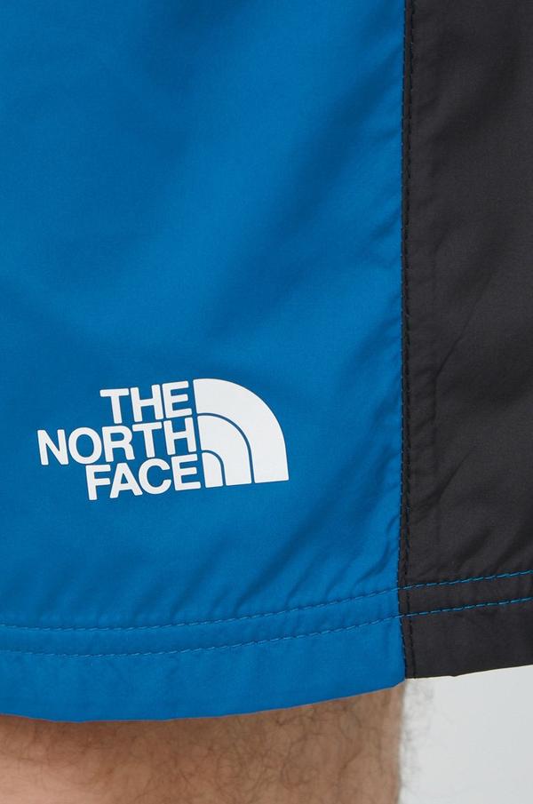 Plavkové šortky The North Face tmavomodrá barva