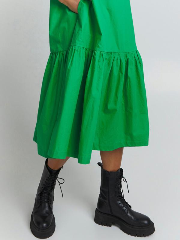 ICHI Šaty Zelená