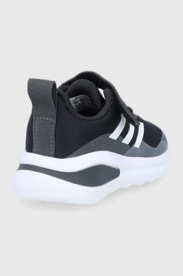 Dětské boty adidas Performance FortaRun EL I FZ5499 černá barva
