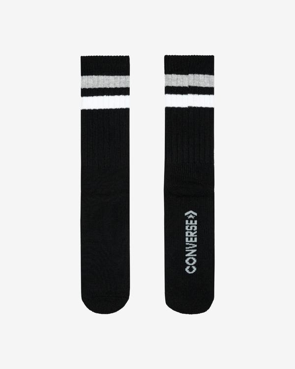 Converse Ponožky 2 páry Černá Bílá