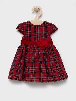 Dívčí šaty Birba&Trybeyond červená barva, mini, áčkové