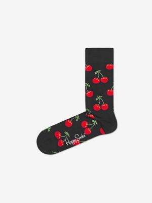Happy Socks Cherry Ponožky Černá
