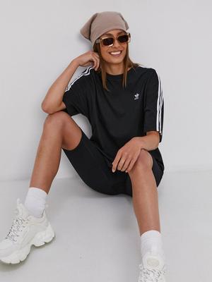 Bavlněné tričko adidas Originals H37795 černá barva