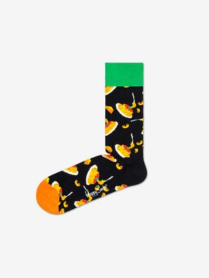 Happy Socks Mac And Cheese Ponožky Černá