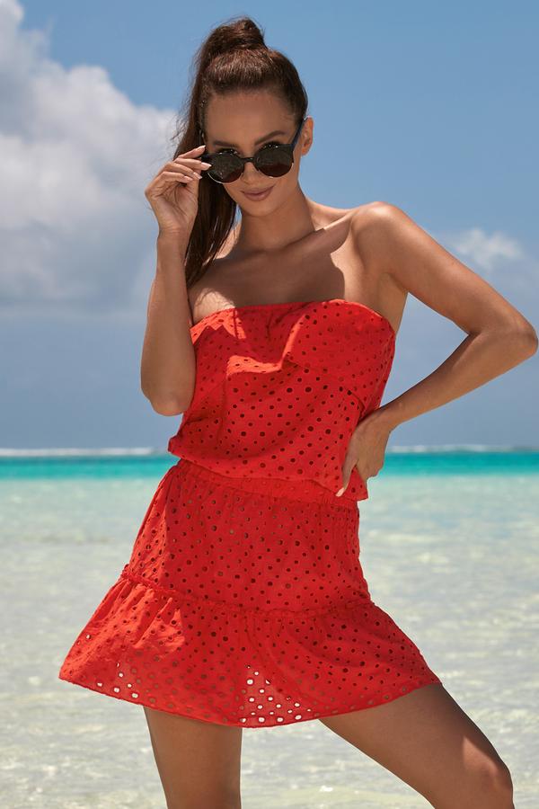 Plážové šaty Red 40 Madora